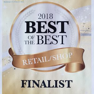 2018 Best retail / shop Finalist